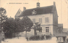 FRANCE - 02 - Montigny-Lengrain - La Mairie - - Ecole - Enfants - Professeur - Carte Postale Ancienne - Sonstige & Ohne Zuordnung