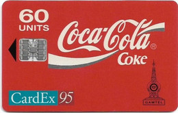 Gambia - Gamtel - Coca Cola, Cardex '95, SC7, 60Units, 2.000ex, Mint - Gambia