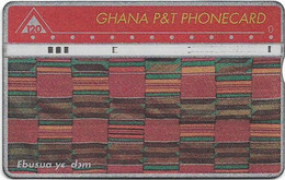 Ghana - P&T - L&G - Ebusua Ye Dom - 811B - 11.1988, 120U, Used - Ghana