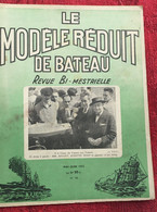 1952 Le Modèle Réduit De Bateau Livre, Revue Français  Pratique Modélisme-N°46 La Coupe Des  Vapeurs Aux Tuileries - Modelbouw