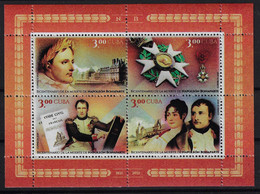 CUBA 2021. BICENTENARIO DE LA MUERTE DE NAPOLEÓN BONAPARTE. MNH - Unused Stamps