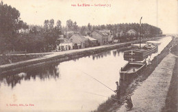 FRANCE - 02 - La Fère - La Canal - Bateaux - Editeur : L.Leclère - Carte Postale Ancienne - Sonstige & Ohne Zuordnung
