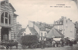 MARCHES - MONT DORE - Le Marché - Carte Postale Ancienne - Markets