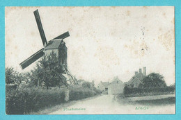 * Ardooie - Ardoye (West Vlaanderen) * Plaatsmolen, Moulin, Mill, Muhle, Molen, Unique, Zeldzaam, TOP, Rare - Ardooie