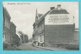 * Hoegaarden - Hougaerde (Vlaams Brabant) * Rue Du Tir à L'arc, Menuiserie Vandermolen Meunier, Animée, Unique - Högaarden