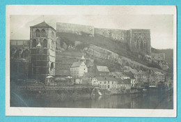 * Hoei - Huy (Liège - La Wallonie) * (Carte Photo - Fotokaart) La Citadelle De Huy, Canal, Quai, église, Unique, TOP - Hoei