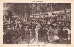 MARCHES - LYON ILLUSTRE - La Foire - Quai Tête D'Or - Carte Postale Ancienne - Markets