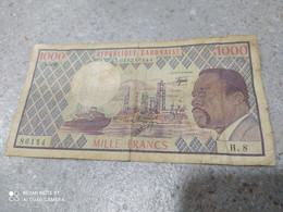 Billet, Gabon, 1000 Francs - Gabon