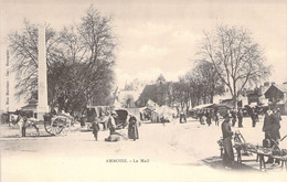 MARCHES - AMBOISE - Le Mail - Marché - Carte Postale Ancienne - Mercados