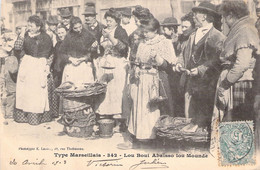 MARCHES - Type Marseillais - 342 - Lou Boui 1abaïsso Lou Mounde - Carte Postale Ancienne - Märkte