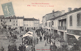 MARCHES - TRIE - La Place Et Le Marché - Carte Postale Ancienne - Marktplaatsen