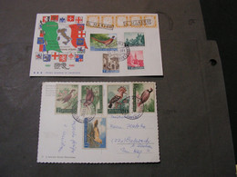 San Marino , FDC  Birds , Vögel Lot - Cartas & Documentos