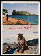 Gibraltar 1959 / Rock From Spanish Coast, Rock Ape / Greetings - Gibraltar