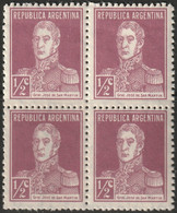 Argentina 1923 Sc 340  Block MNH** - Unused Stamps
