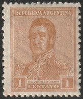 Argentina 1922 Sc 305B  MNH** - Unused Stamps