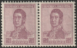 Argentina 1922 Sc 304B  Pair MNH** - Unused Stamps