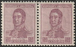 Argentina 1922 Sc 304B  Pair MNH** - Unused Stamps