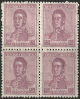 Argentina 1922 Sc 304  Block MNH** - Ongebruikt