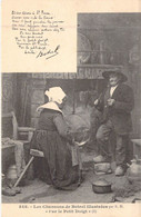 Musique - Chanson - Les Chansons De Botrel - Illustrées Par E.H - "Pae Le Petit Doigt"  - Carte Postale Ancienne - Musique Et Musiciens