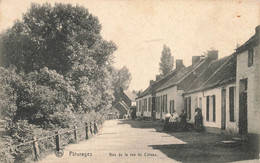 PATURAGES - Bas De La Rue Du Coteau - Carte Circulé En 1922 Vers Bruxelles - Colfontaine