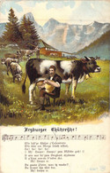 Musique - Chanson - Aegburger ChÜhreghe - Carte Postale Ancienne - Musik Und Musikanten