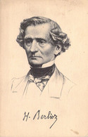 MUSIQUE - Compositeur - Hector BERLIOZ - Carte Postale Ancienne - Música Y Músicos