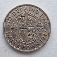 Great Britain - ½ Crown - George VI  - 1947 - K. 1/2 Crown