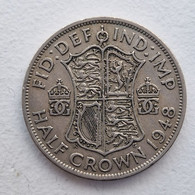 Great Britain - ½ Crown - George VI  - 1948 - K. 1/2 Crown