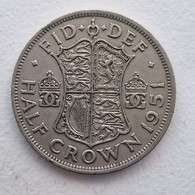 Great Britain - ½ Crown - George VI  - 1951 - K. 1/2 Crown