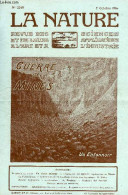 La Nature N° 2245 - La Guerre De Mines Par Un Vieux Mineur, L'exposition Des Appareils Respiratoires Au Musée Du Val-de- - Cultural