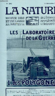 La Nature N° 2197 - Les Laboratoires De La Guerre: Les Polygones D'artillerie, Les Blessures Des Nerfs Par Projectiles D - Cultural