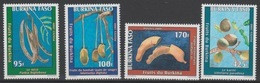 Burkina Faso 2000 Mi. 1766 - 1769 Fruits Obst Früchte Fruit Karité Baobab Néré Tamarin 4 Val. ** - Levensmiddelen