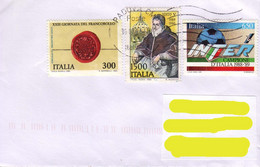 Italy / Italie 2023, Football / Inter De Milan Champion D'Italie 1988-1989 / Circulated Cover / Lettre Circulée - Clubs Mythiques