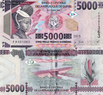 Guinea / 5.000 Francs / 2015 / P-49(a) / XF - Guinea