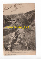 23 Creuse - CHATELUS-MALVALEIX - " Gorges De Coudane " - RARE - CARTE PRECURSEUR - Chatelus Malvaleix