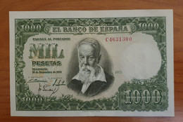 España Billete 1000 Pesetas 1951 Sorolla EBC - 1000 Peseten