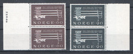 Norvège N° 507 à 508 Neufs ** (MNH) - Blocs De 4 - Enseignement Militaire Supérieur - Neufs