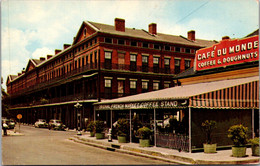 Louisiana New Orleans The Pontalba Apartments And French Market Coffee Stand Cafe Du Monde - New Orleans