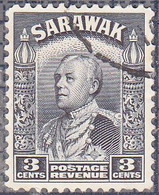 SARAWAK   SCOTT NO 112  USED  YEAR  1934 - Sarawak (...-1963)