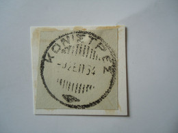 GREECE POSTMARK  ΚΟΝΙΣΤΡΕΣ  1934  ΕΥΒΟΙΑΣ - Poststempel - Freistempel