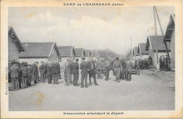 CAMP De CHAMBARAN - Réservistes Attendant Le Départ - Viriville