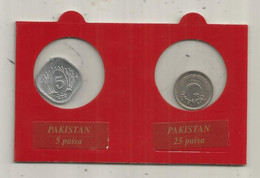 JC, Monnaies,  UNC, PAKISTAN, 5 Paisa 1989- 25 Paisa 1996, Frais Fr 1.95 E - Pakistan