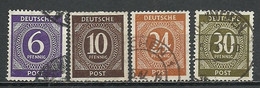 Germany; 1946 Issue Stamps - Afgestempeld