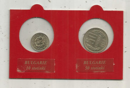 JC, Monnaies,  UNC, BULGARIE,10 Stotinki 1962 - 50 Stotinki 1962, Frais Fr 1.95 E - Bulgaria