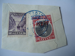 GREECE POSTMARK  ΒΑΣΙΛΙΚΗ 1932  ΚΡΗΤΗΣ - Affrancature Meccaniche Rosse (EMA)