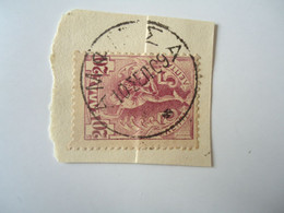 GREECE POSTMARK   ΑΜΦΙΣΣΑ 1909 - Marcofilie - EMA (Printer)