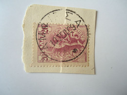 GREECE POSTMARK   ΑΜΦΙΣΣΑ 1909 - Postmarks - EMA (Printer Machine)