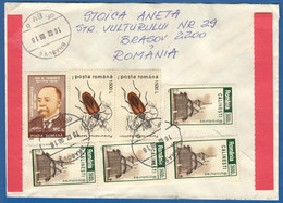 Rumänien; Brief Infla; Einschreiben; 1998; Brasov; Romania - Brieven En Documenten