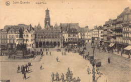 FRANCE - 02 - Saint Quentin - Grand' Place - Nels - Carte Postale Ancienne - Saint Quentin