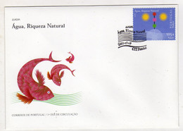 Enveloppe 1er Jour PORTUGAL Oblitération CTT FUNCHAL 05/09/2001 - FDC